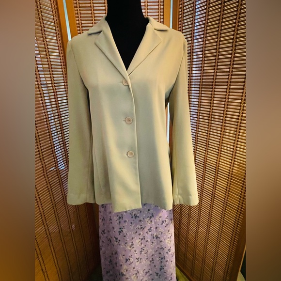 Tribal brand floral maxi skirt with lavender background stretch waist, size 10 - Picture 14 of 15